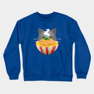 Catsudon! Crewneck Sweatshirt